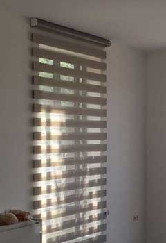 Faux Wood Blinds, Lemon Grove Living Room